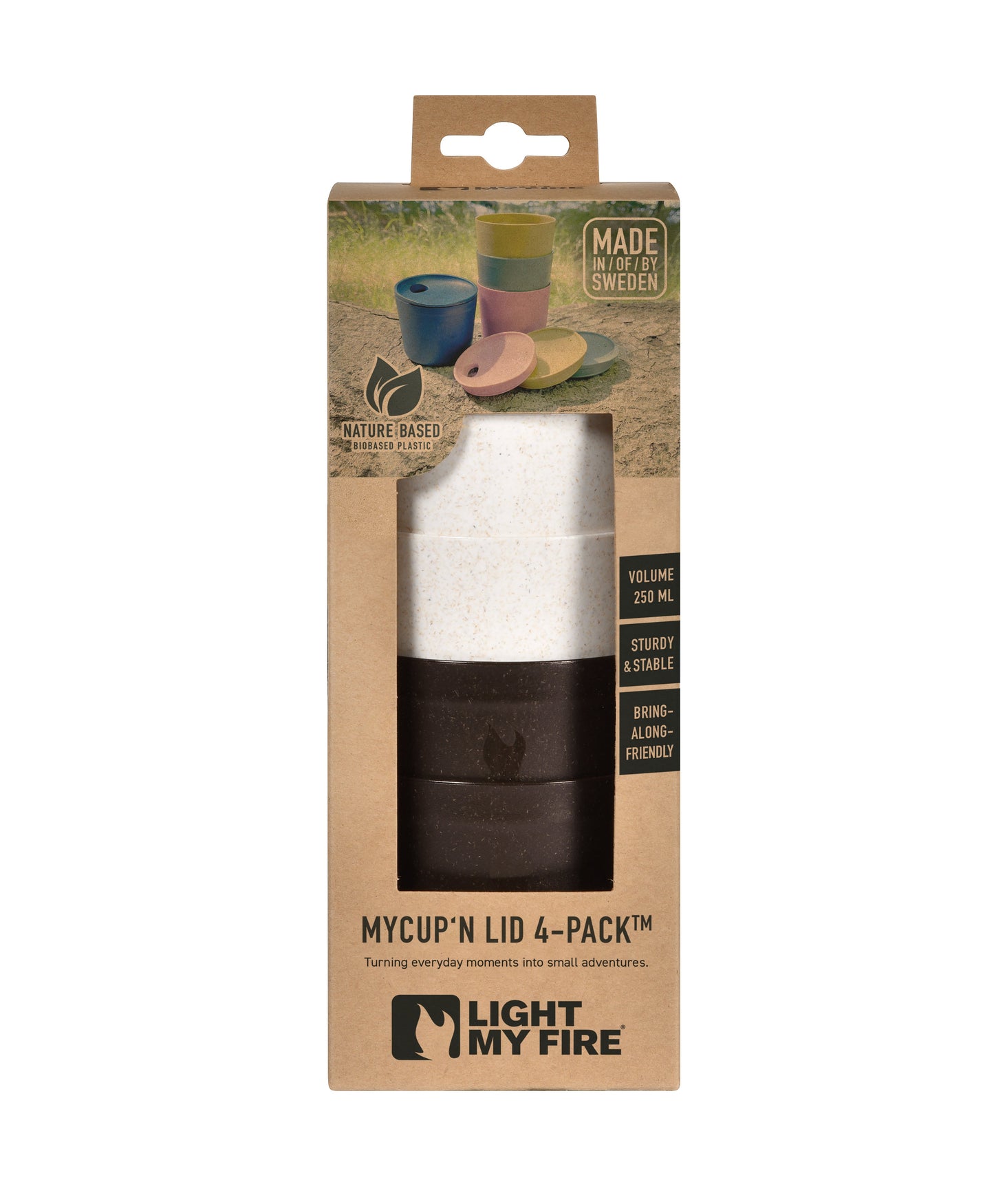 MyCup'n Lid BIO Short 4-pack