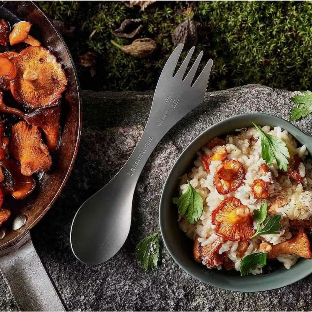 Spork'n Straw Kit Titanium