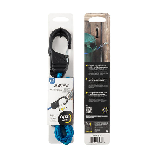 SlideLock Carabiner Bungee