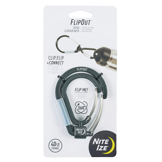 FlipOut Dual Carabiner