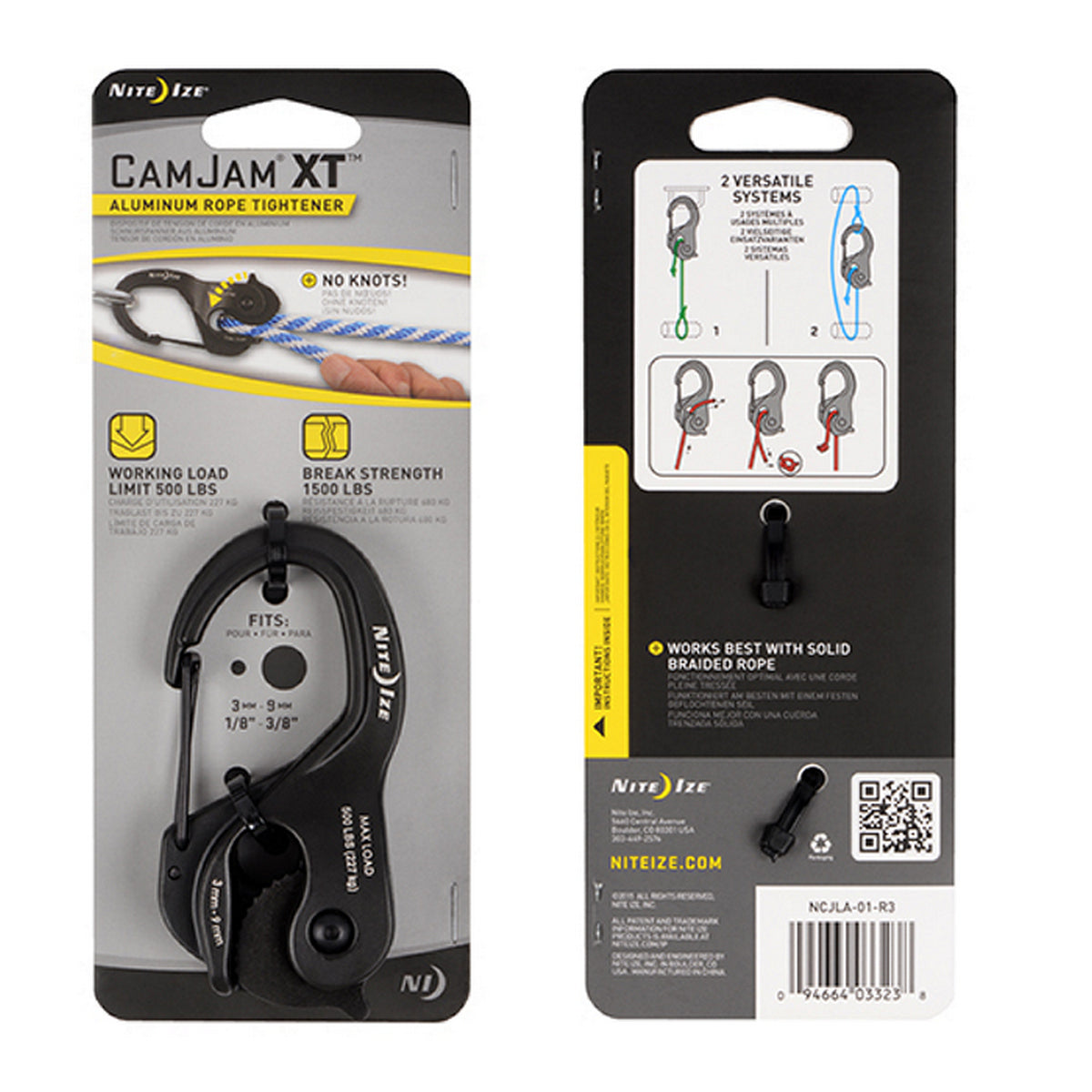 CamJam XT Aluminium Rope Tightener