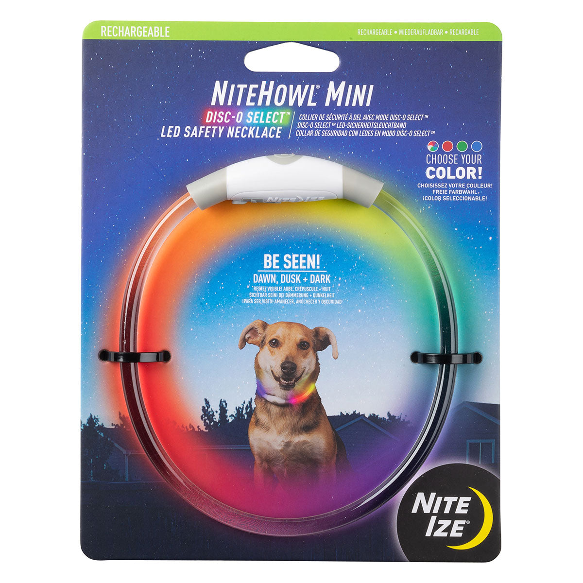 Pet NiteHowl Mini Rechargeable LED Safety Necklace