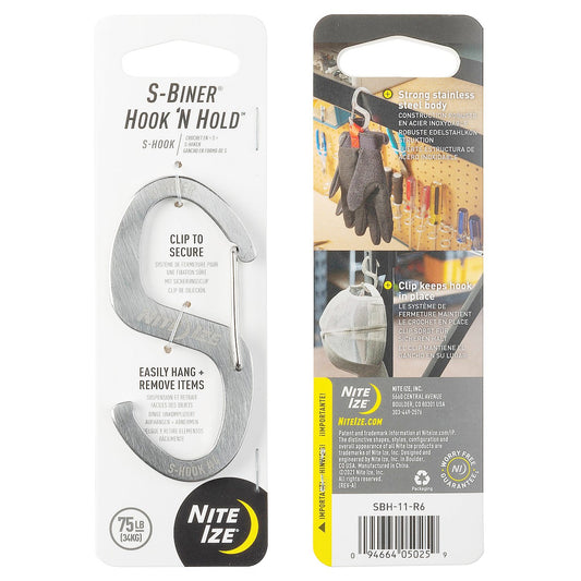 S-Biner Hook 'N Hold S-Hook