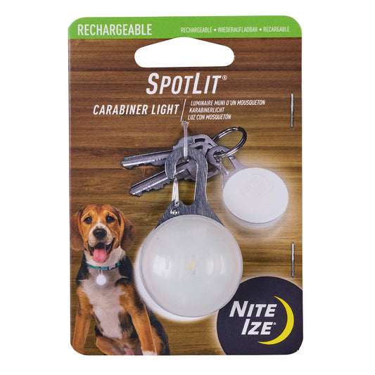 Pet SpotLit Rechargeable Carabiner Light