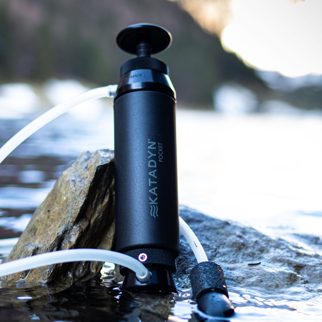 Pocket Water Filter Black Edition