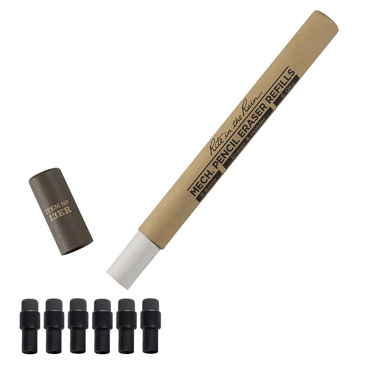 Eraser Refills for Mechanical Clicker Pencils No.13 Series