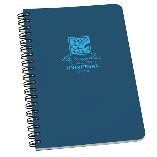 Side Spiral 4.625 x 7 Polydura Notebook - Universal