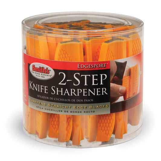 Two Step Knife Sharpener Counter Display Bucket