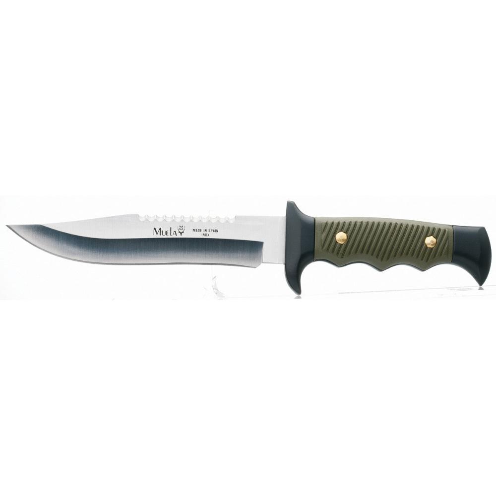 Military Knife - Green Handle