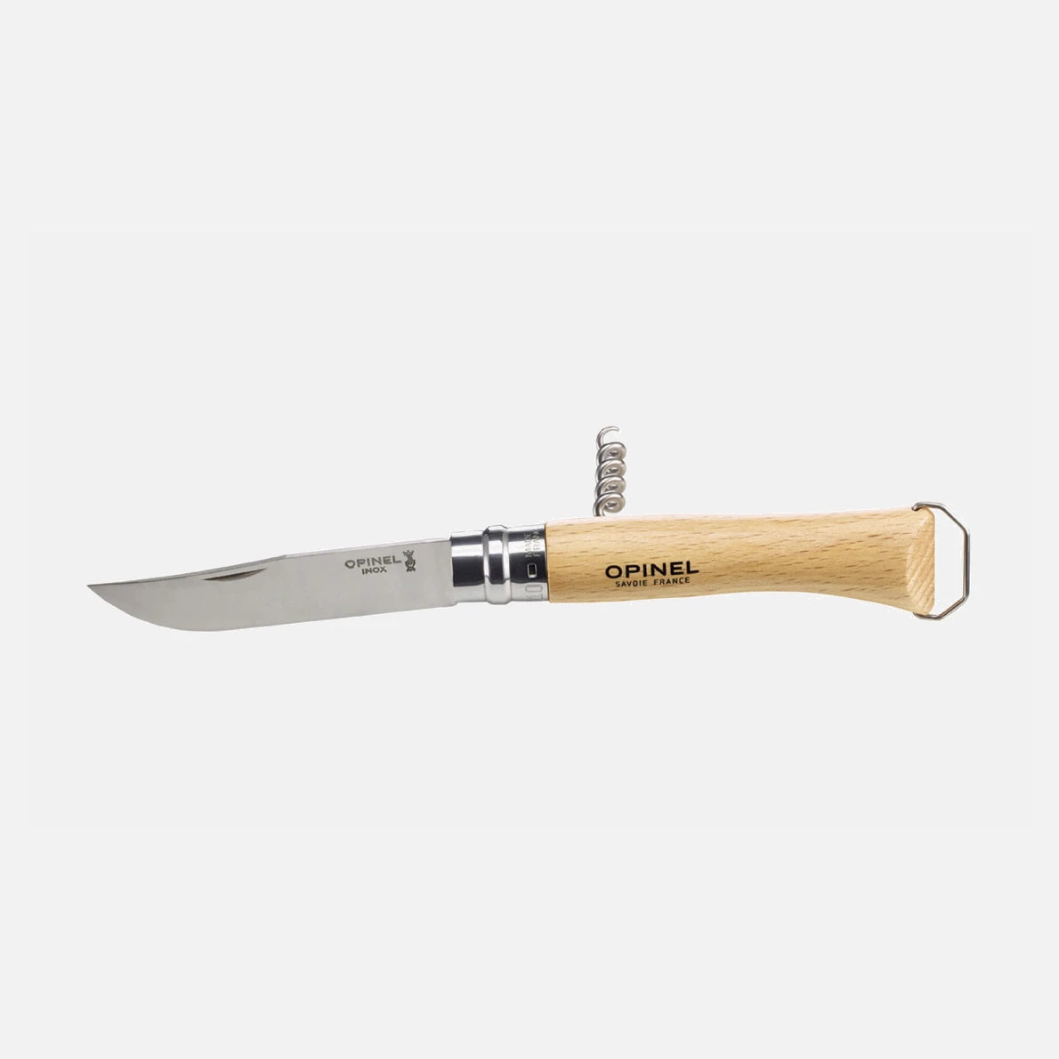 N°10 Corkscrew Bottle Opener Beech w/Sheath - Wooden Gift Box