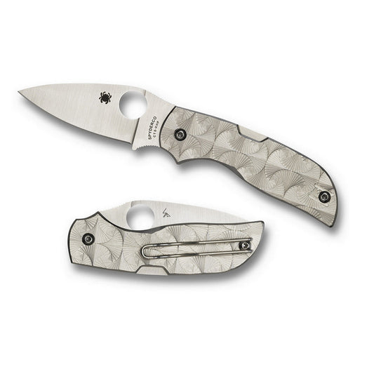 Chaparral Knife Stepped Titanium CTS XHP - Plain Blade