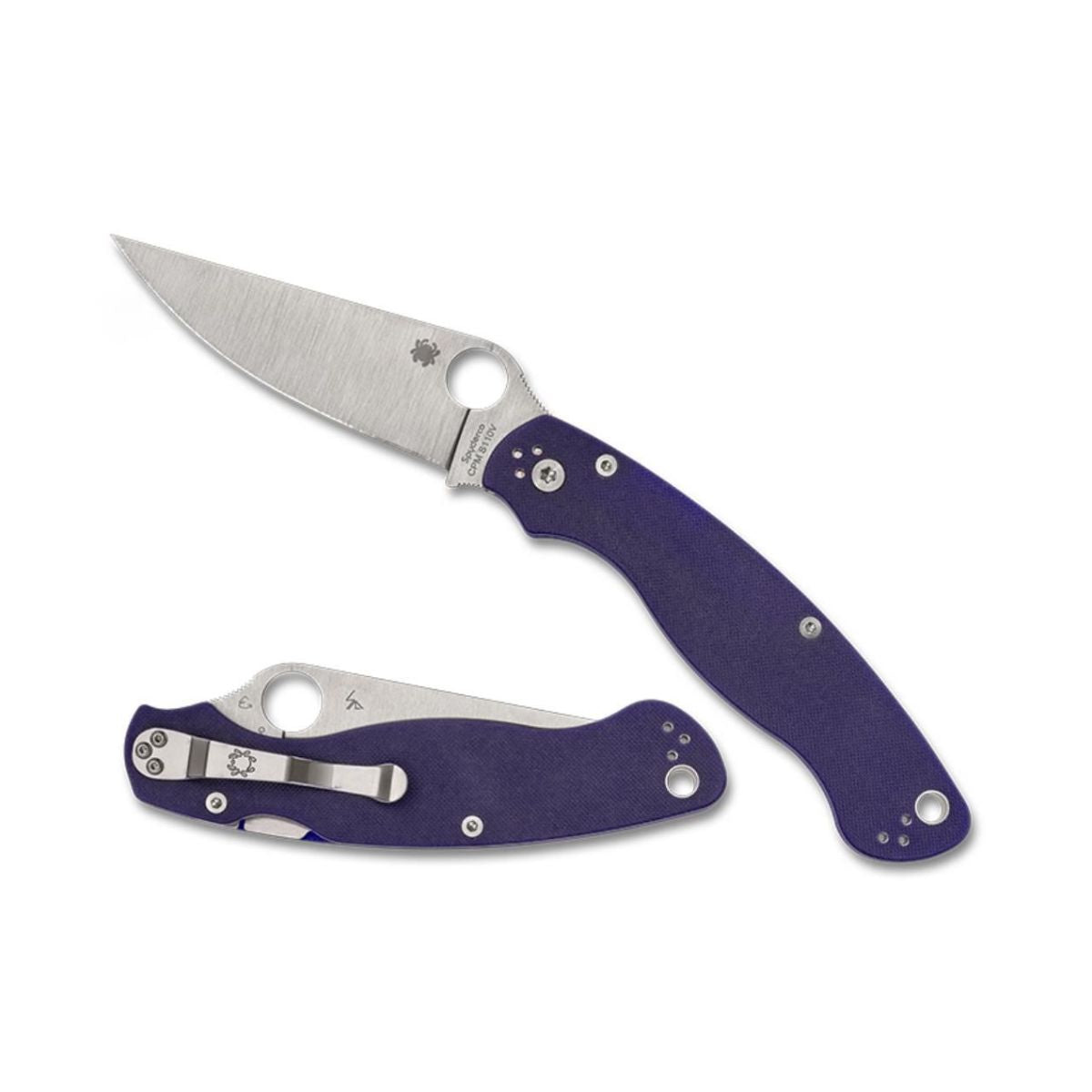Military 2 Dark Blue G-10 CPM S110V Knife