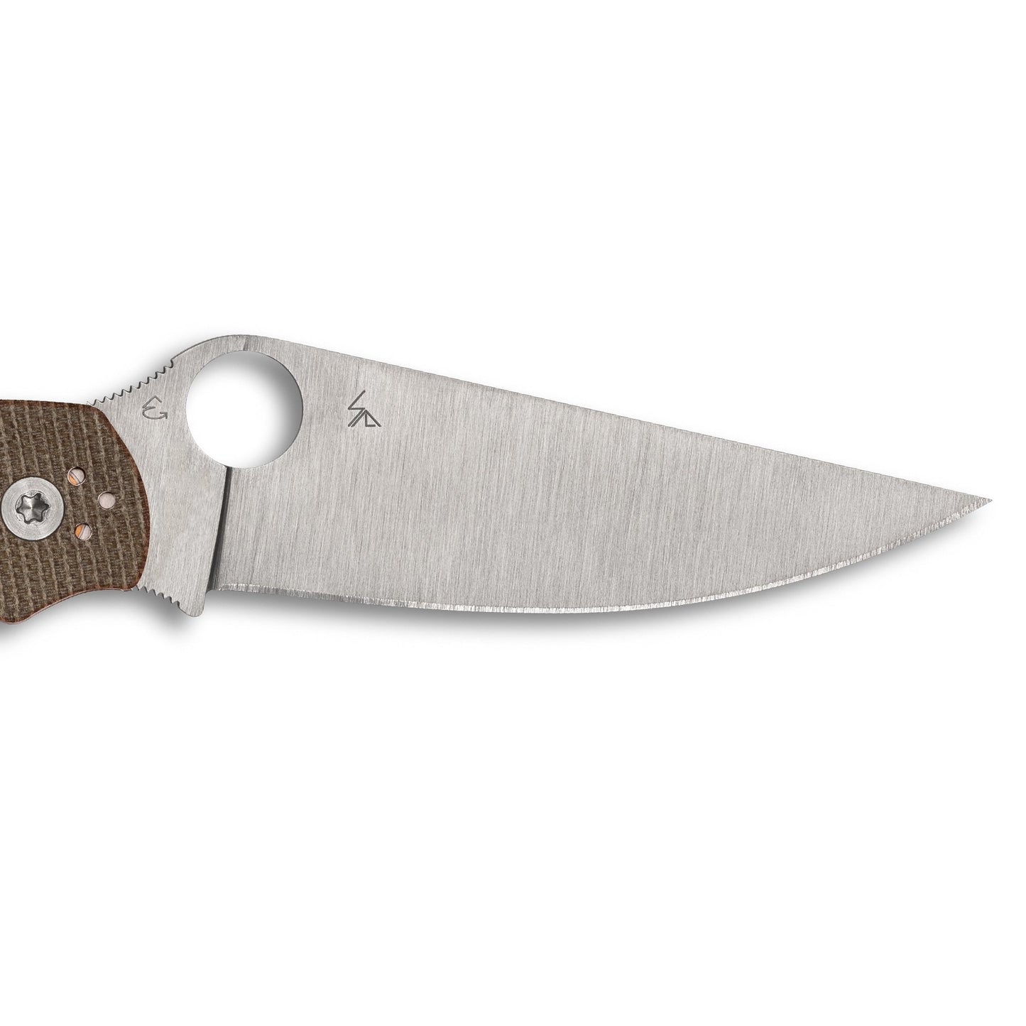 Military™ 2 Knife Brown Canvas Micarta CPM CRU-WEAR
