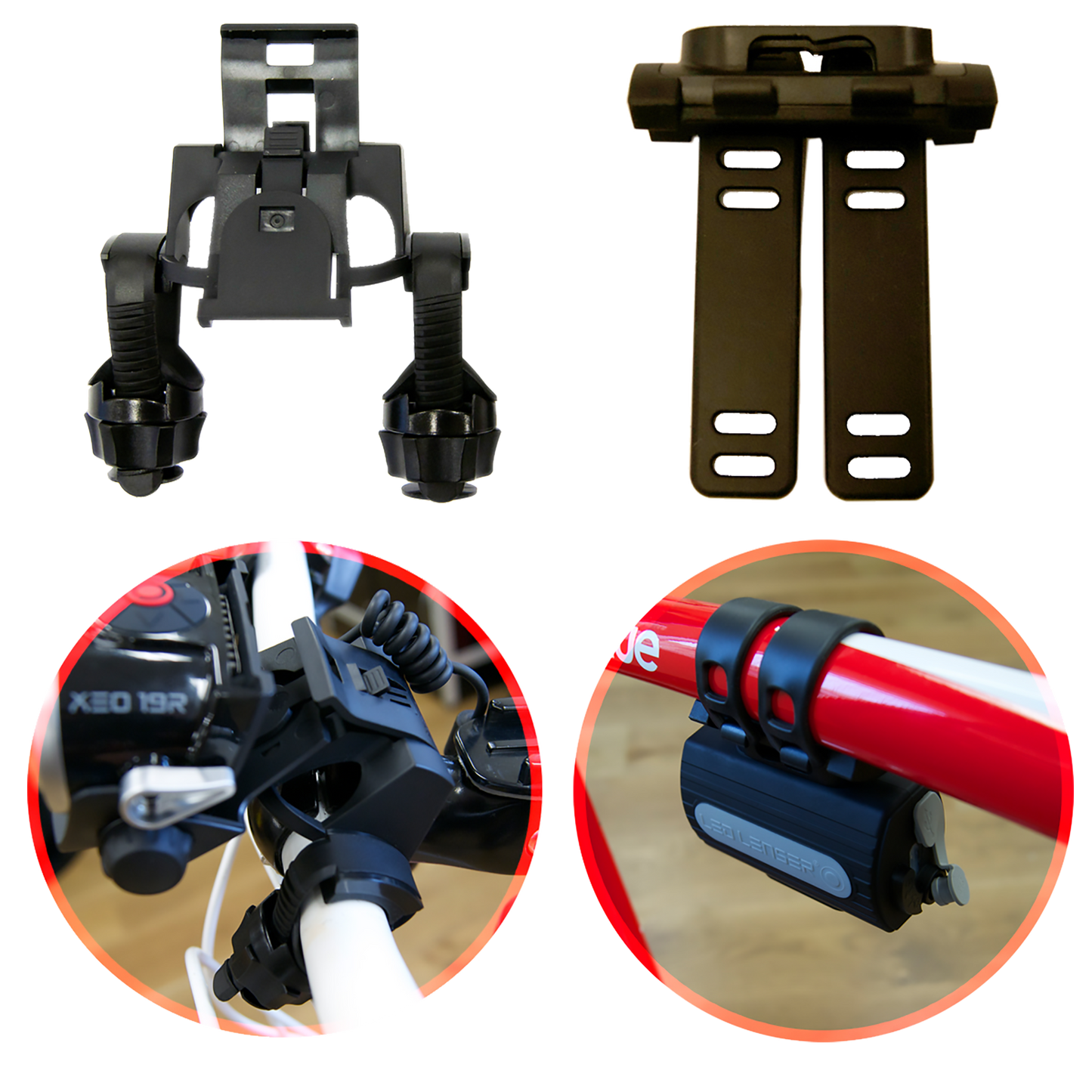 Bike Mounting Bracket Set
