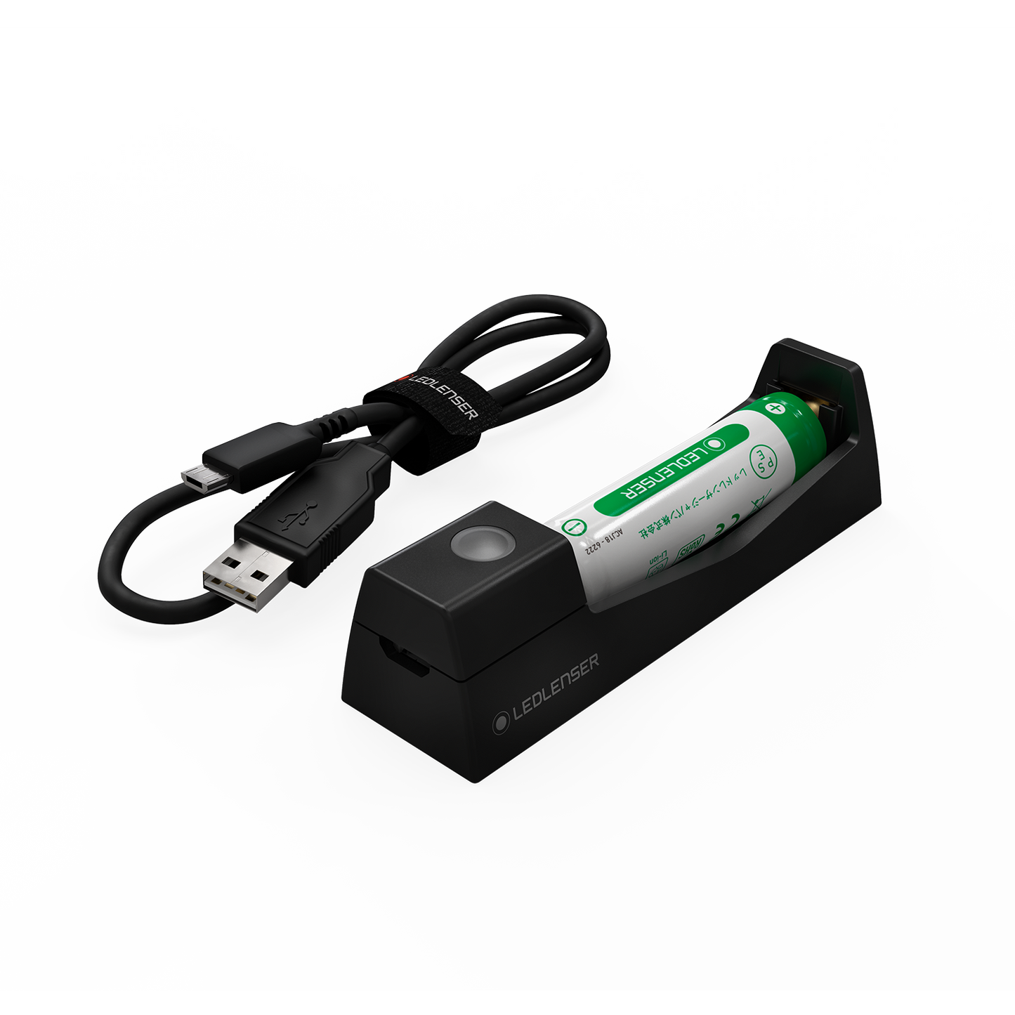 Charging Station And 14500 Li-Ion Rechargeable Battery