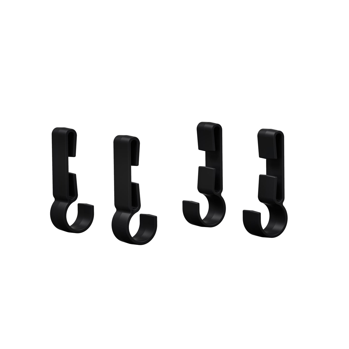 Universal Helmet Band Fixing Clip Type A - 4 Pack
