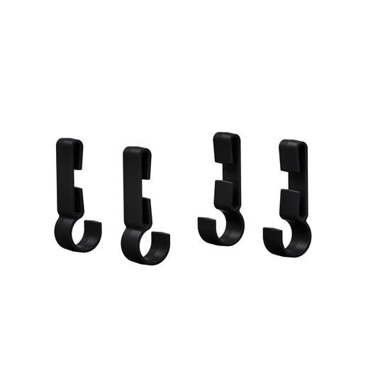 Universal Helmet Band Fixing Clip Type A - 4 Pack