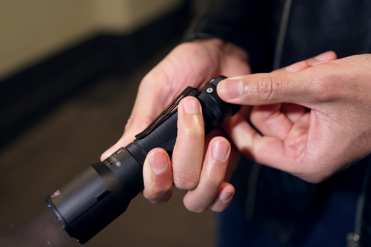 TT3R Tactical Rechargeable Torch