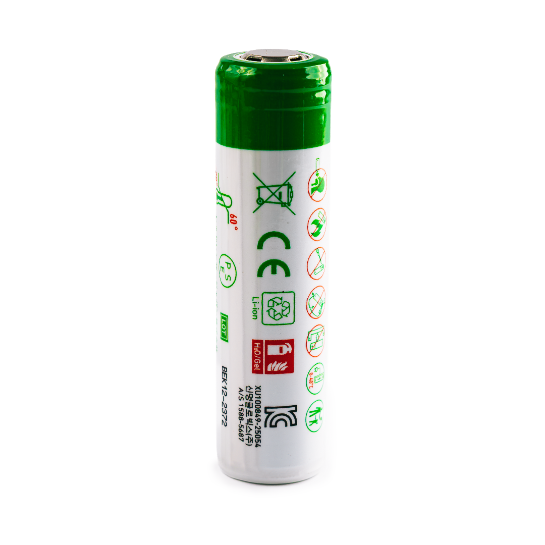18650 Li-ion Rechargeable Battery 3.6V / 3000mAh - Poly Bag