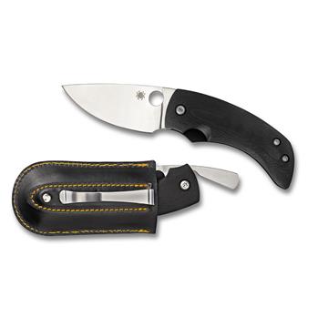 Friction Folder G-10 Knife Black - Plain Blade