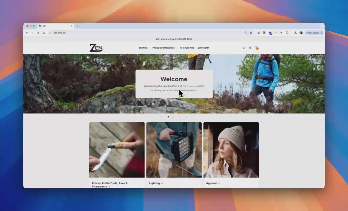 Load video: ZenPort 2.0 is live.
