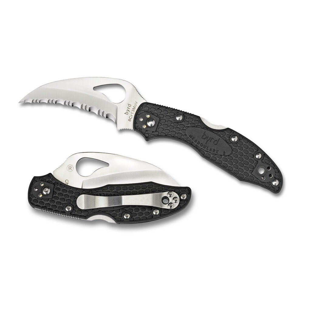 Hawkbill Lightweight Black Serrated Blade Zen